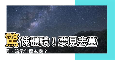 夢到墓園|【夢見去墓園】解惑！夢見去墓園的徵兆，公墓與墓地的啟示